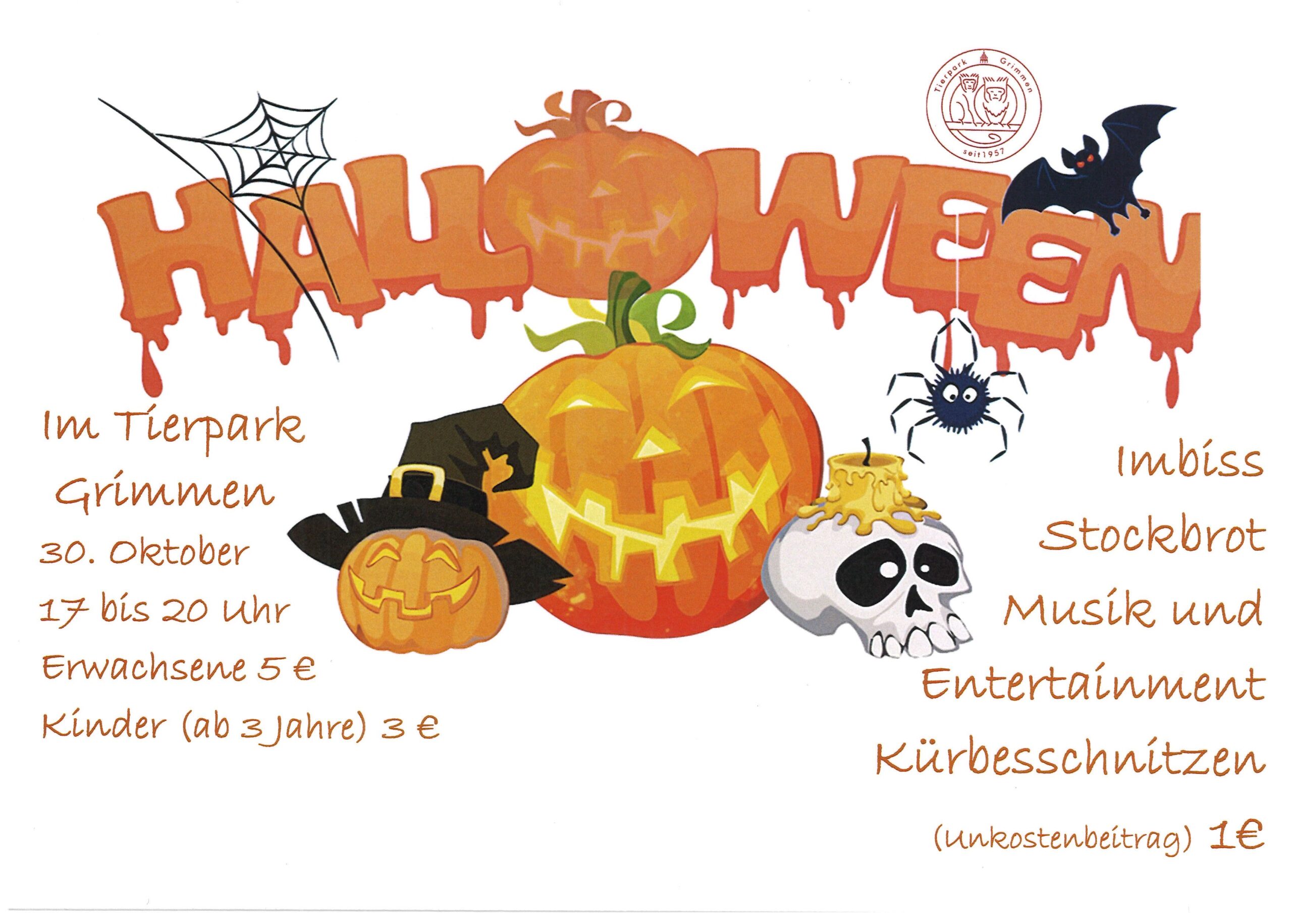 Halloween im Tierpark 2024 in Grimmen